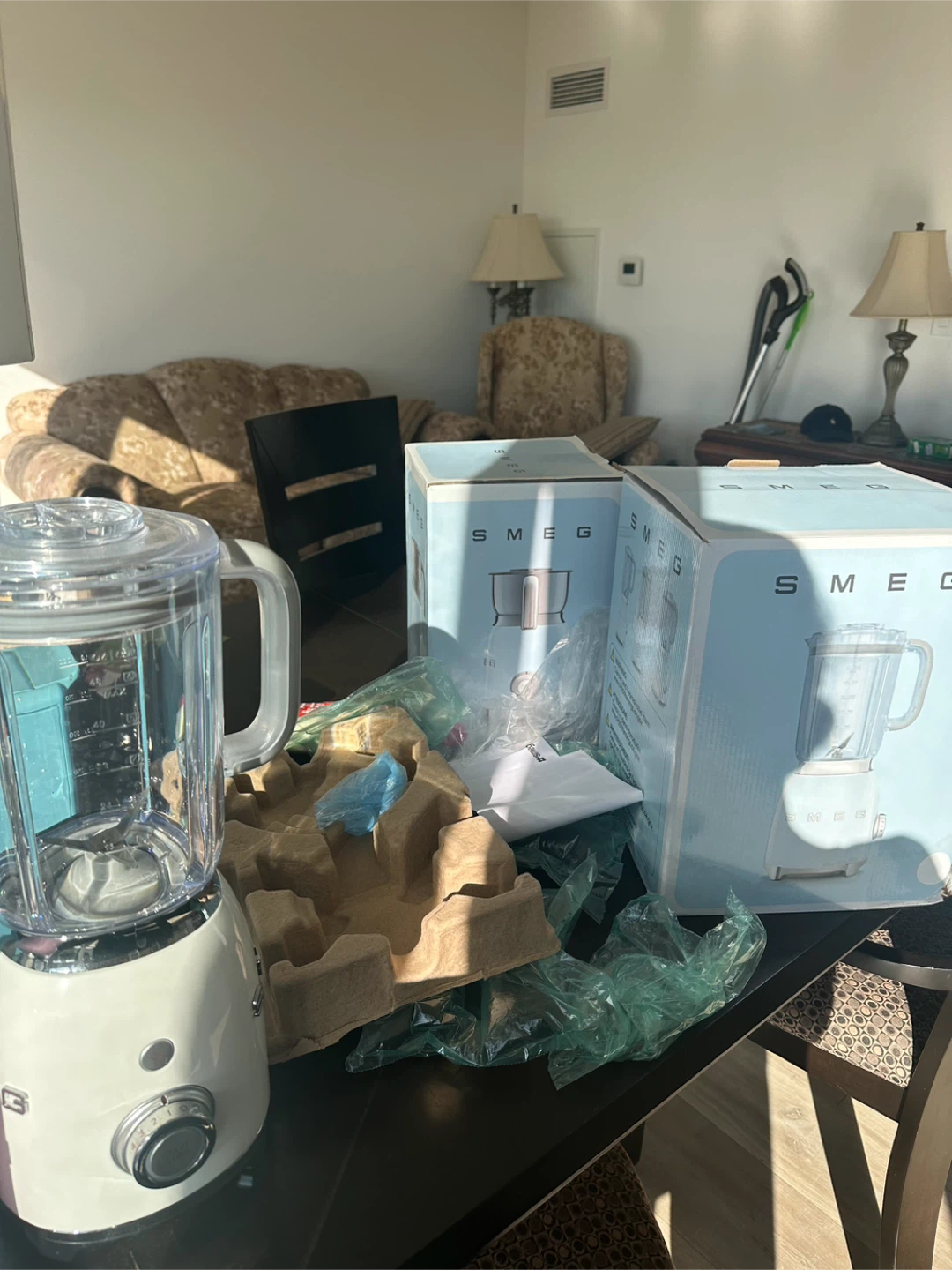 Smeg Blender - White - Like New!