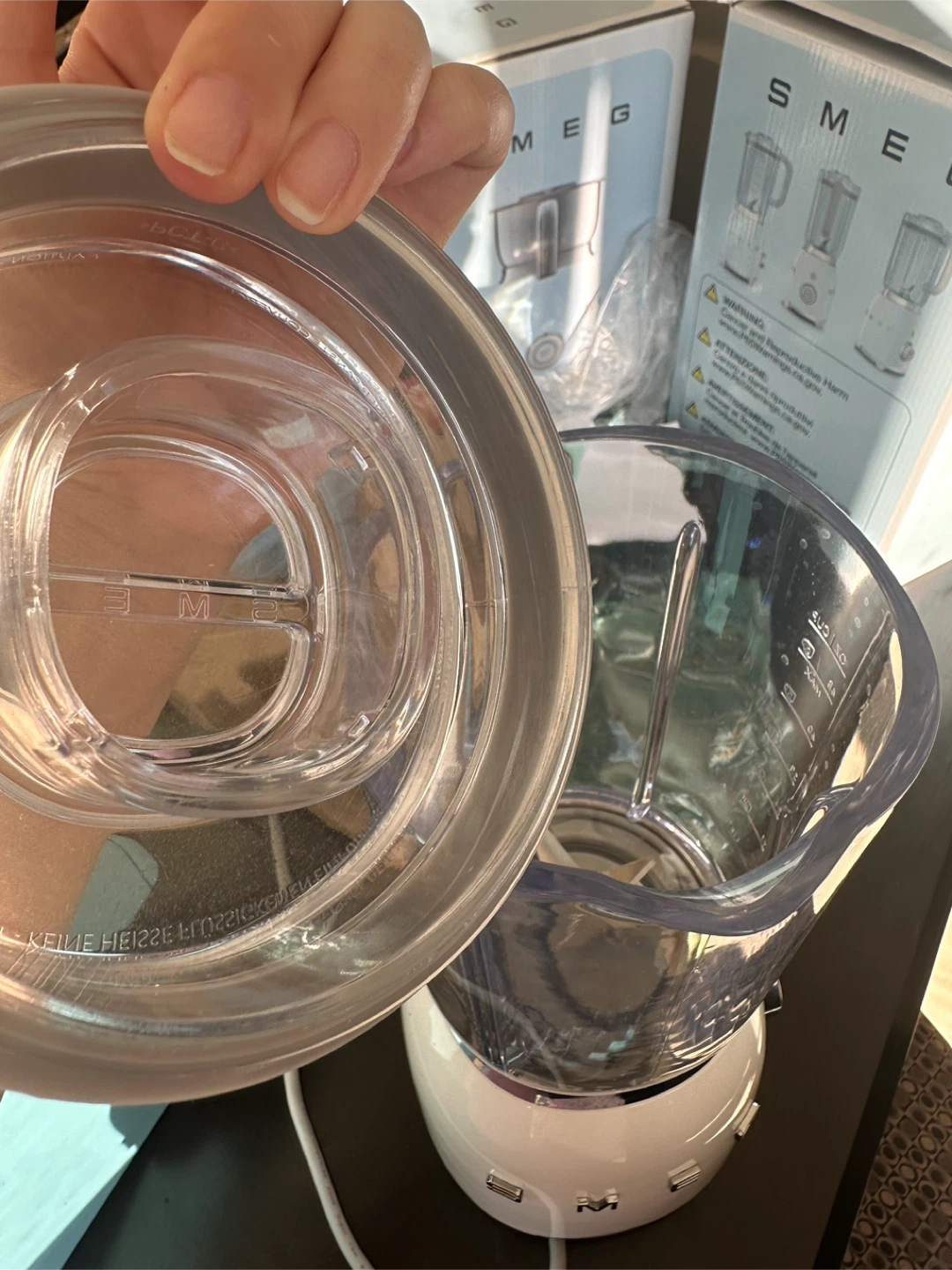 Smeg Blender - White - Like New! - photo 3