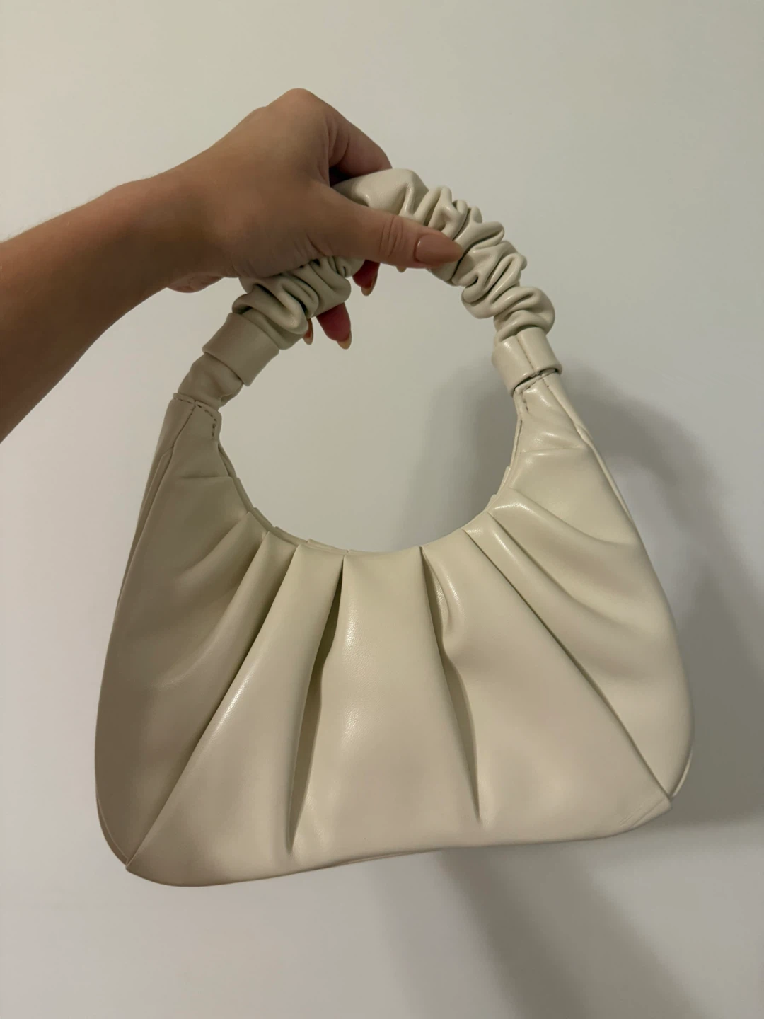 JW PEI Gabbi Ruched Hobo Handbag - Ivory - photo 2