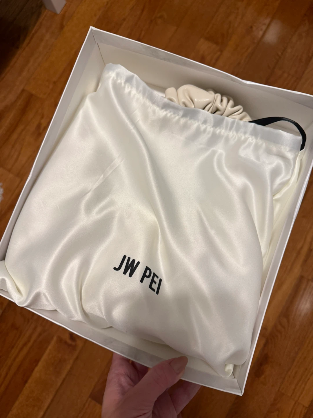 JW PEI Gabbi Ruched Hobo Handbag - Ivory - photo 3