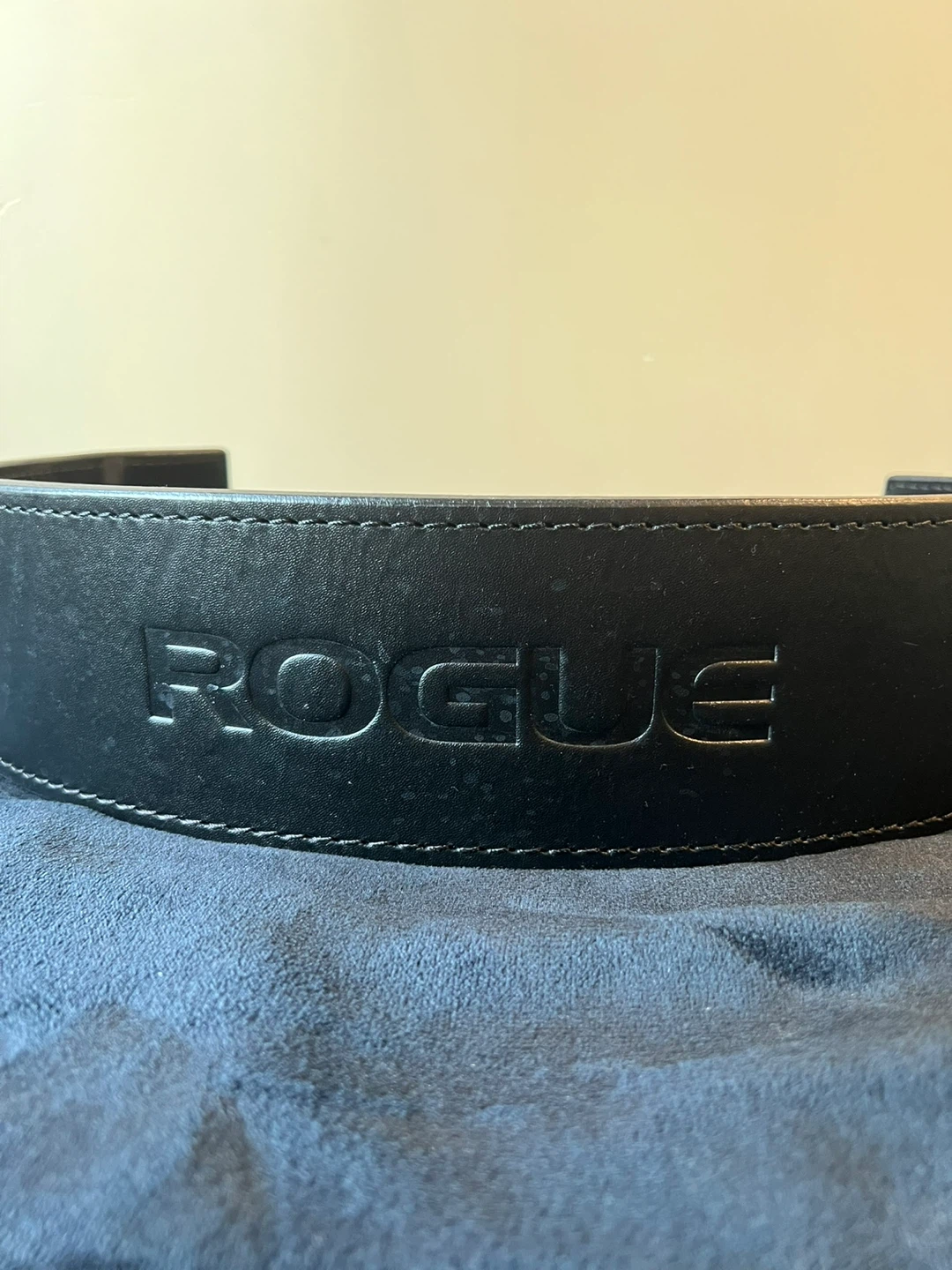 Rogue Black Leather 13mm - 4” Lever Belt (Size S) - photo 2