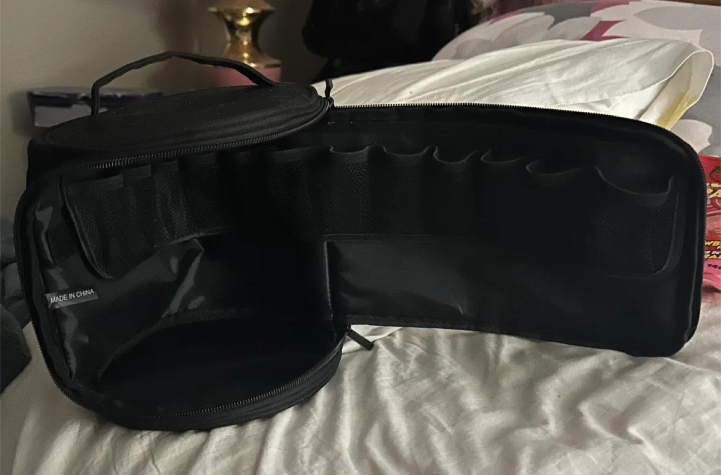 Black Makeup Brush Travel Case thumbnail