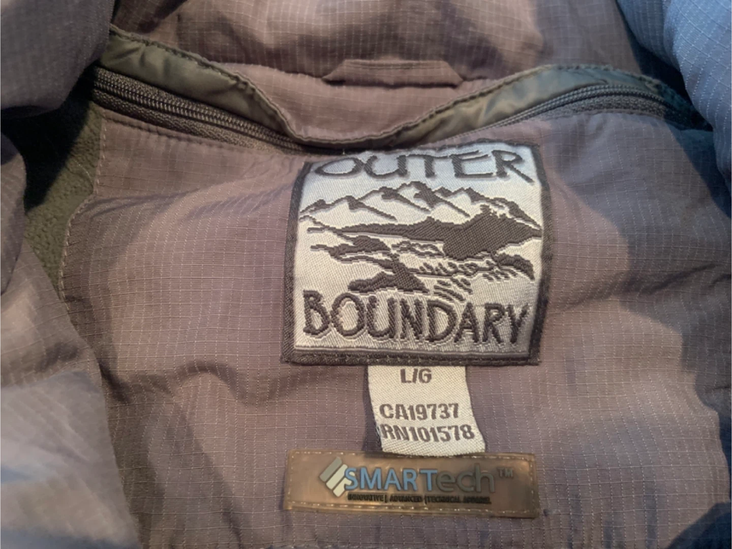 Outer Boundary Blue & Grey Jacket - Large - photo 2