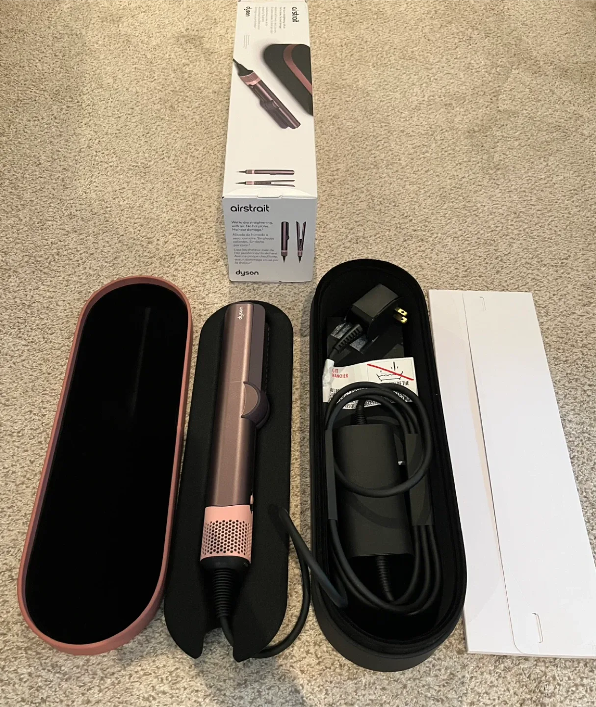 Dyson Airstrait Jasper Plum-Brand New image indicator(2)