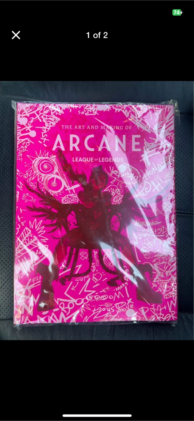 The Art and Making of Arcane League of Legends Book
