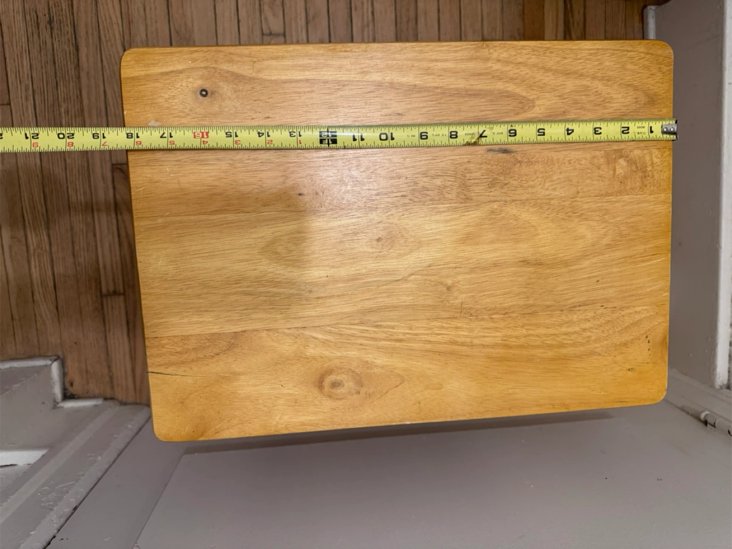 Solid Wood Side Table - photo 5