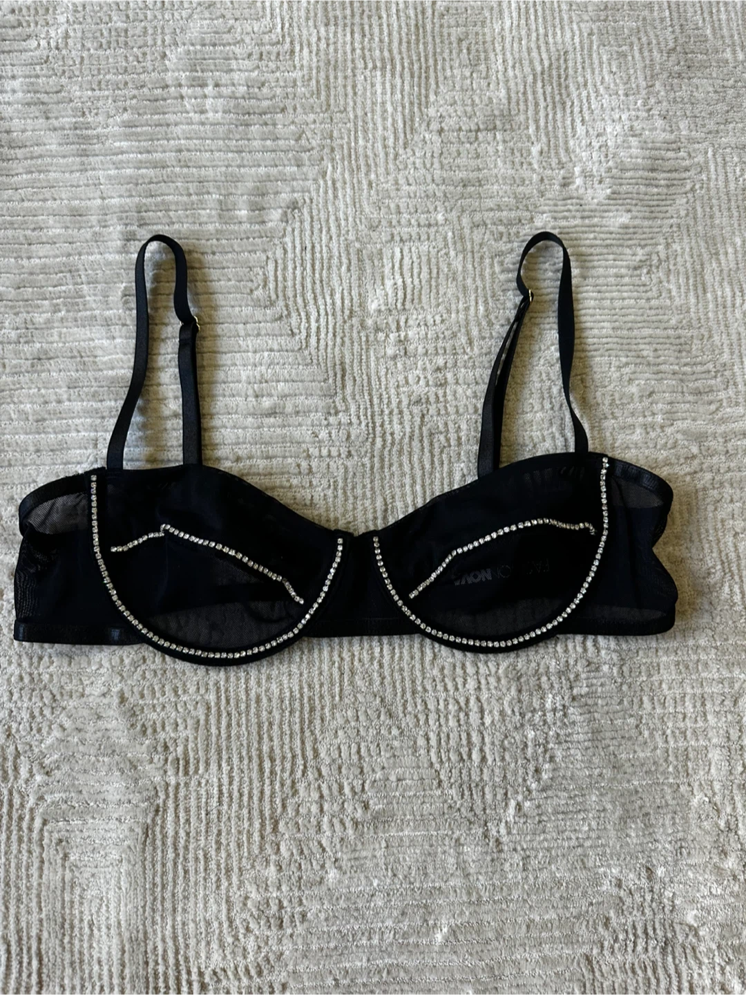 Fashion Nova Black Bra - New with Tags