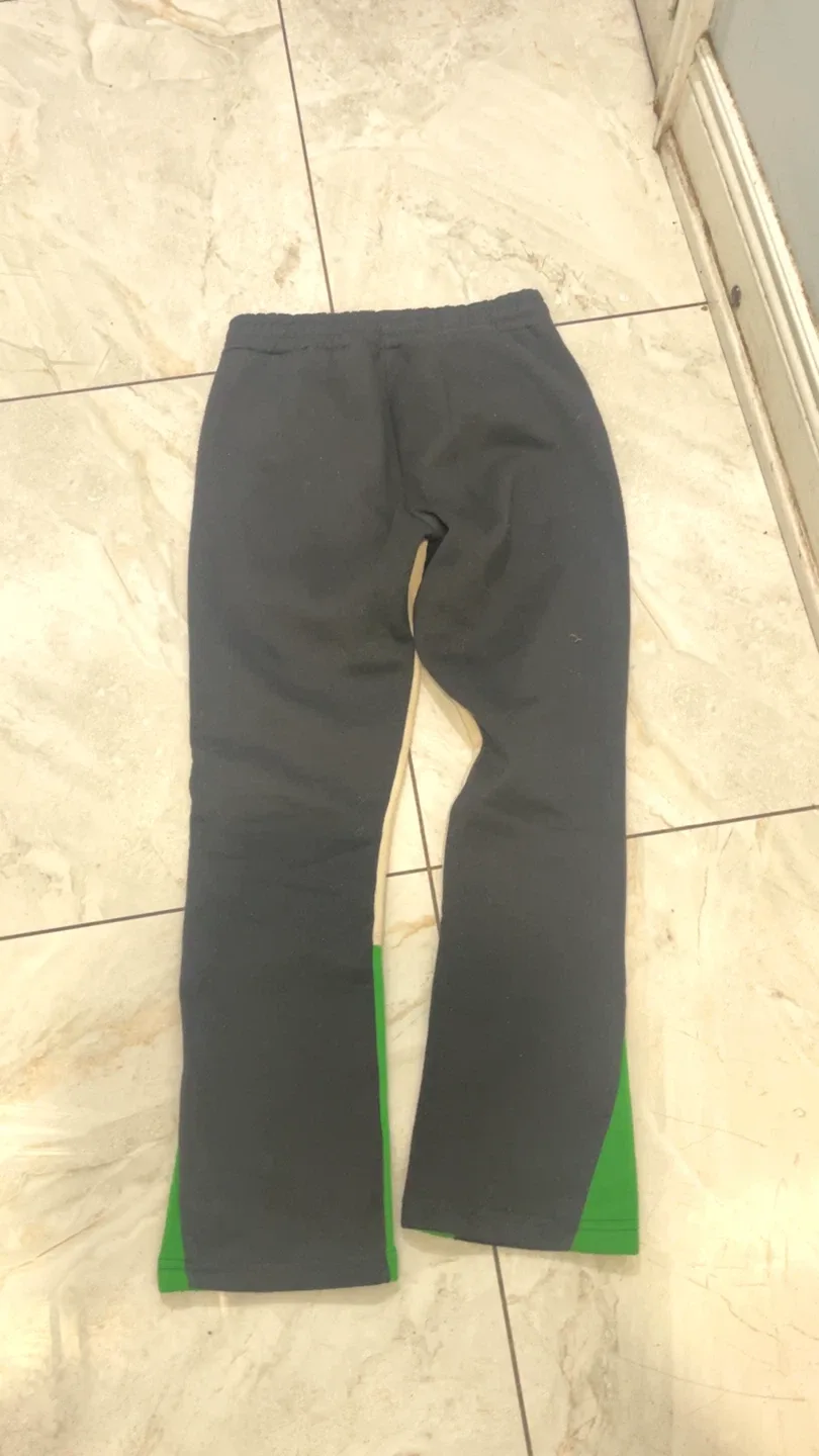 Wasted Paris Black/Green Sweatpants image indicator(6)