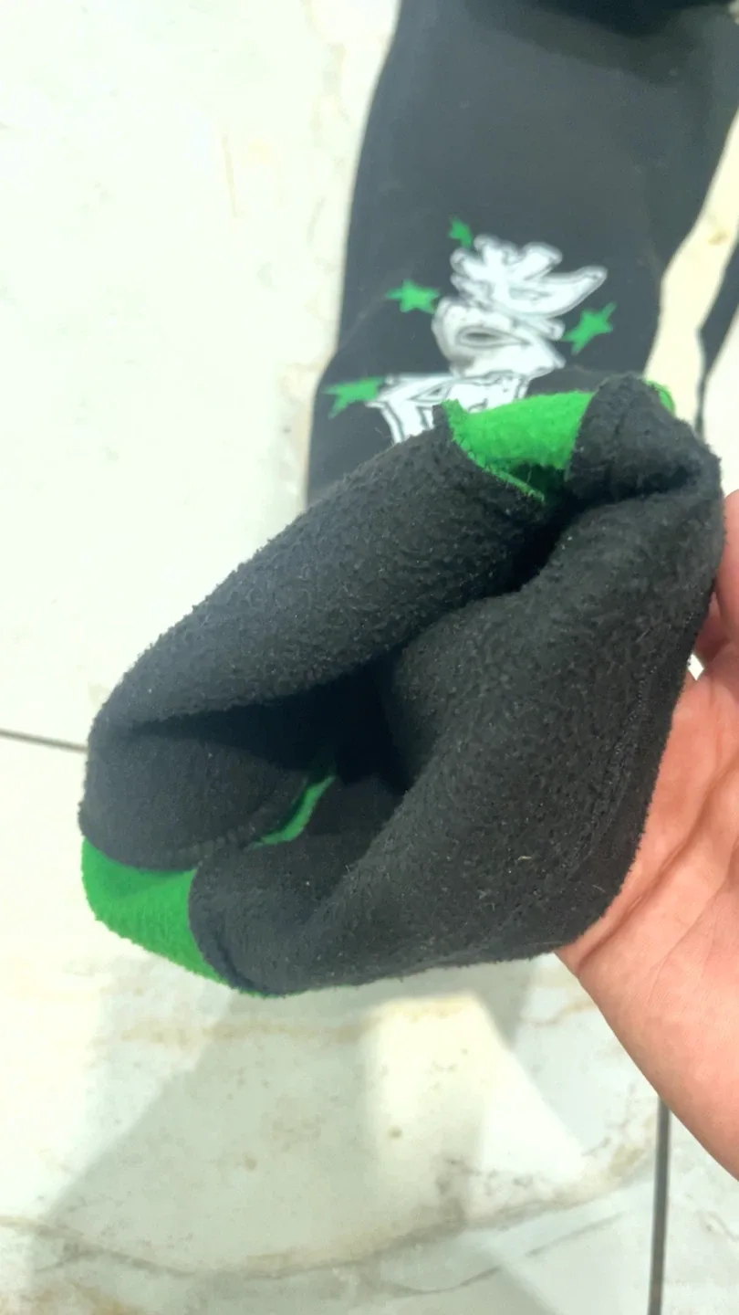 Wasted Paris Black/Green Sweatpants image indicator(7)