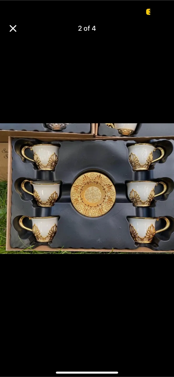 Coffee cups Serving Set (6 Cups & Saucer) image indicator(5)