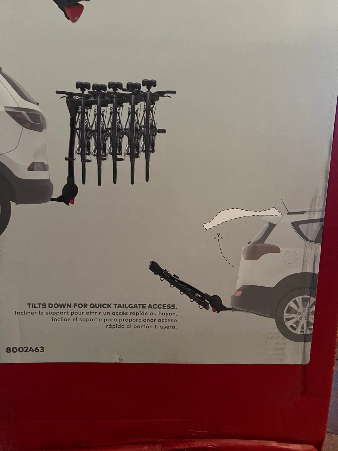 Yakima FullTilt 5 Premium Hitch Bike Carrier image indicator(4)