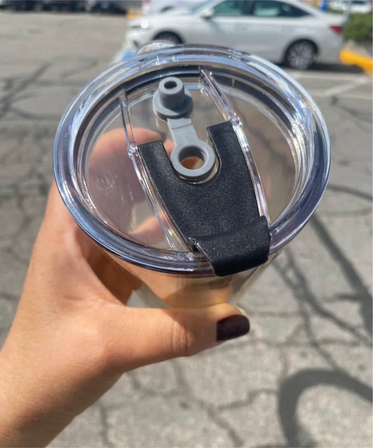 Tumbler with Lid - Amber Colour image indicator(3)