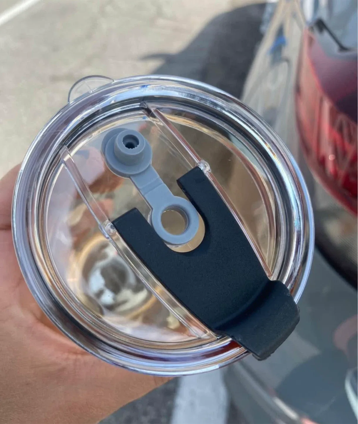 Tumbler with Lid - Amber Colour image indicator(4)