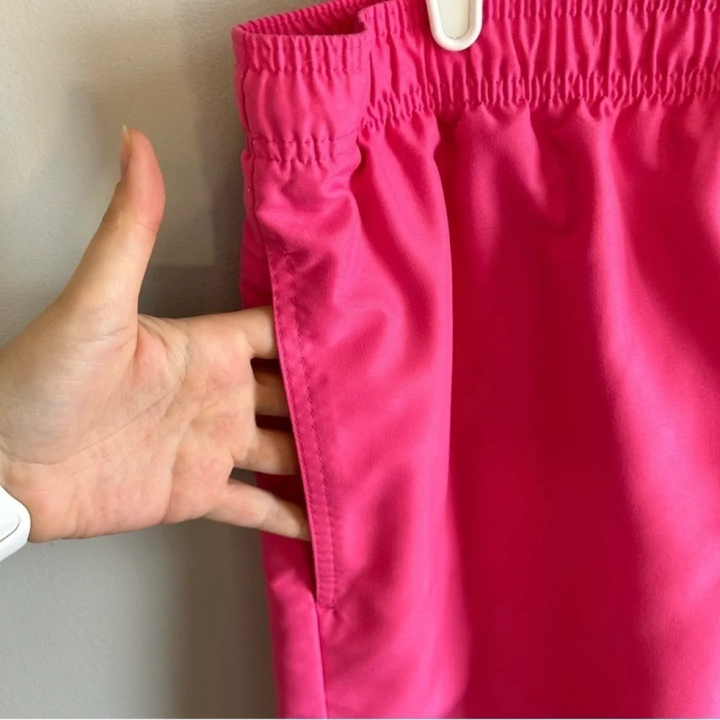 Urban Planet Neon Unlined Elasticized Swim Trunks Mens Size L image indicator(2)