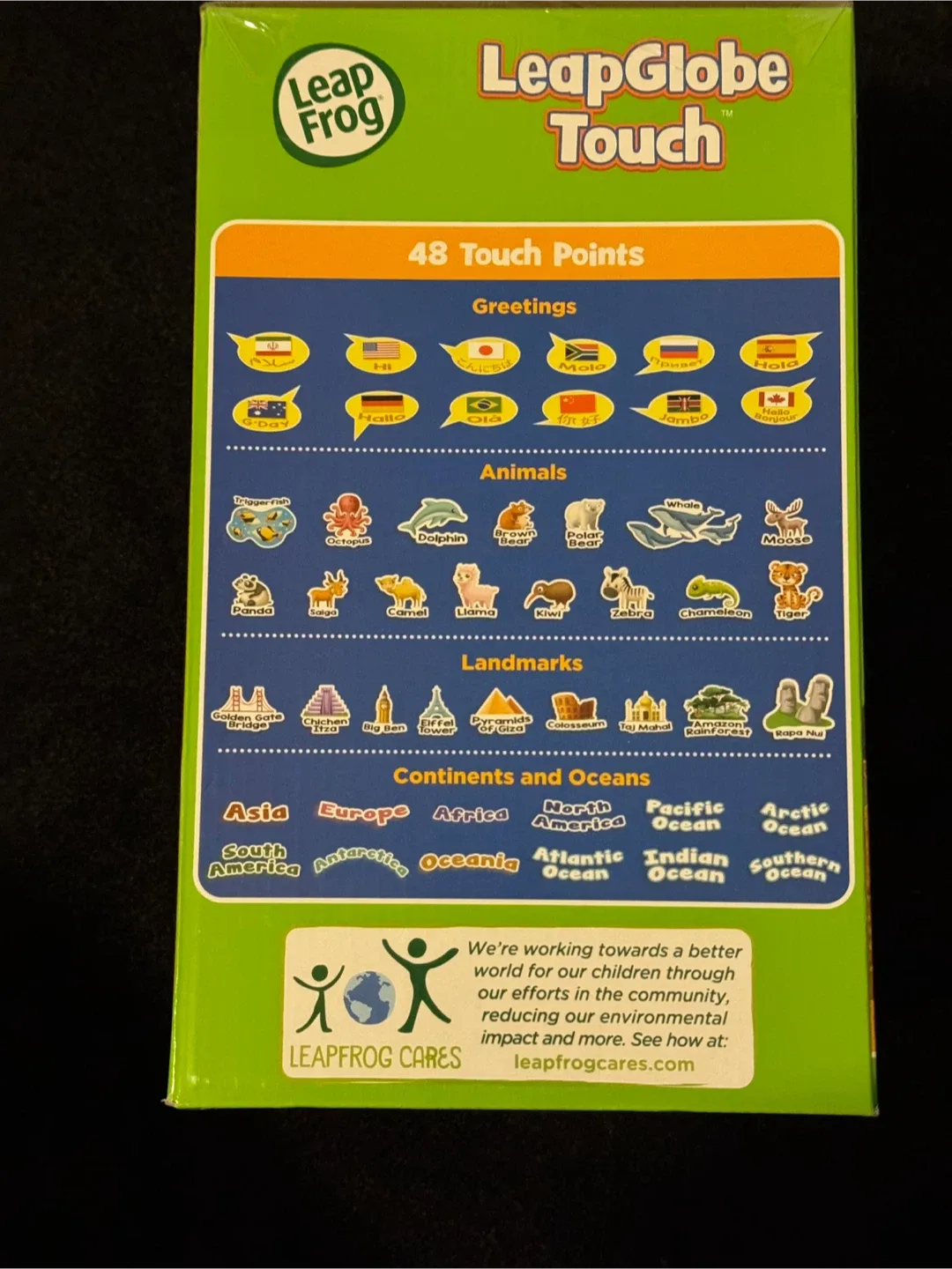 LeapFrog LeapGlobe Touch image indicator(2)