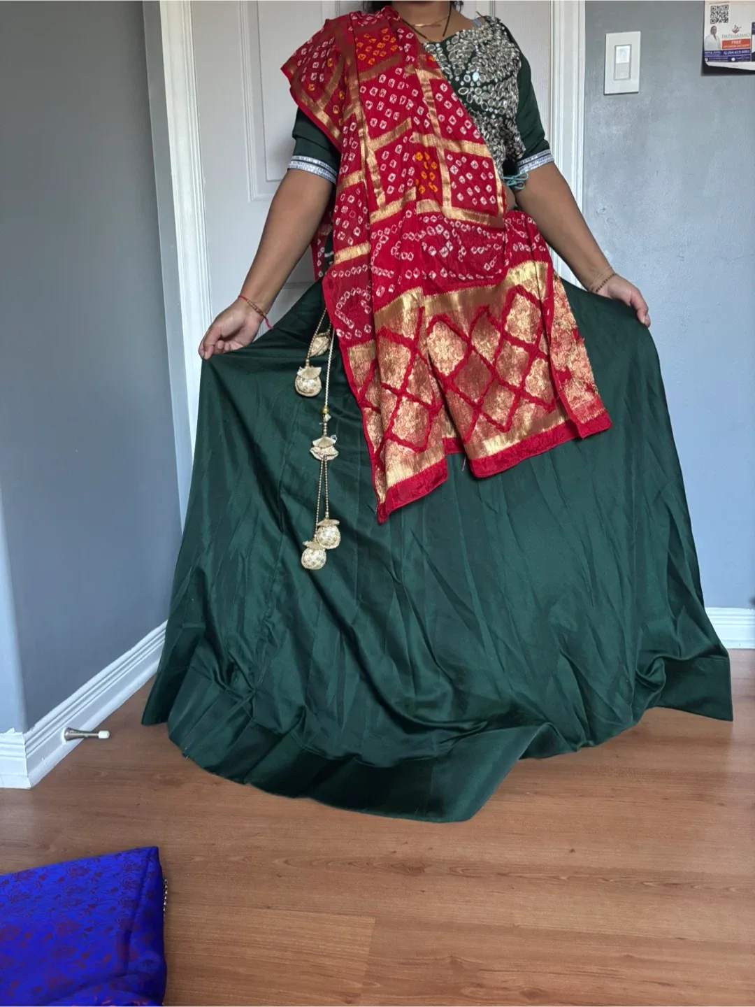 Saree and Lehenga Choli Set image indicator(6)