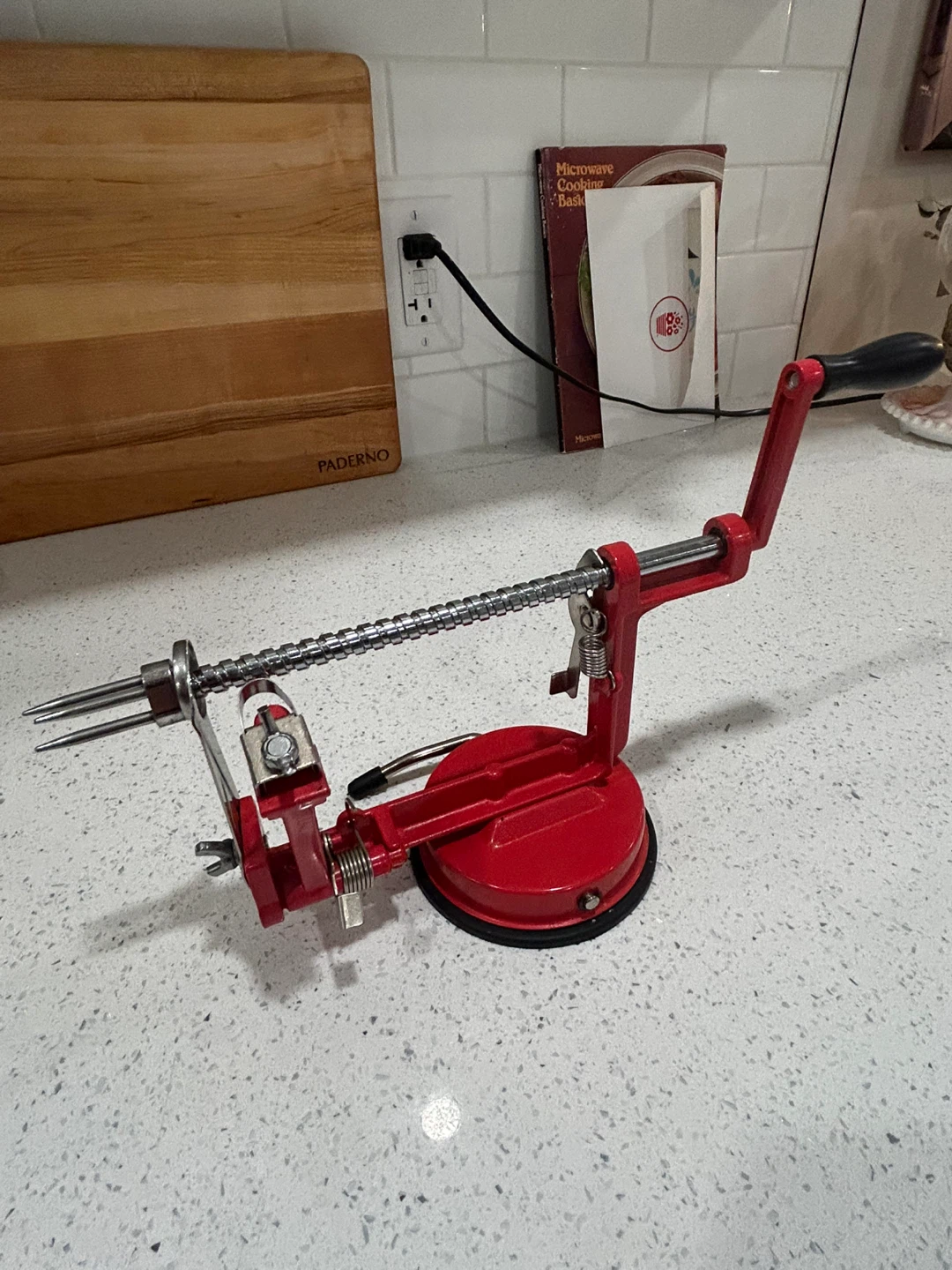 Red Apple Peeler (Never been Used) - photo 3