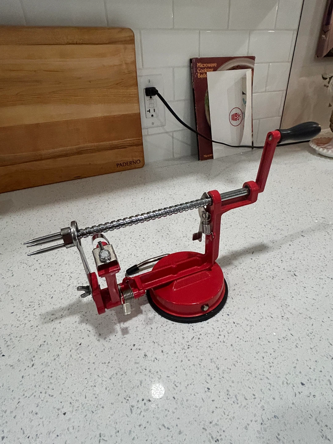 Red Apple Peeler (Never been Used)