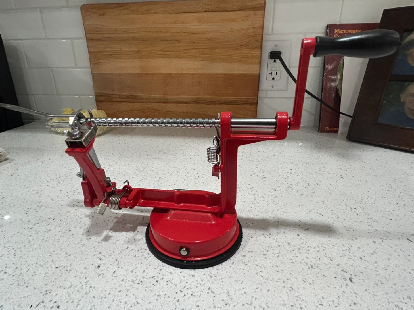 Red Apple Peeler (Never been Used) - photo 2
