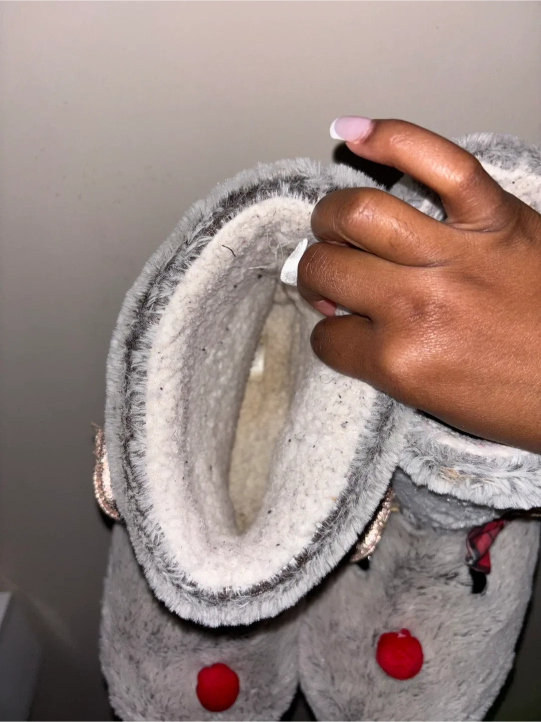 Reindeer Character Plush Slippers image indicator(5)