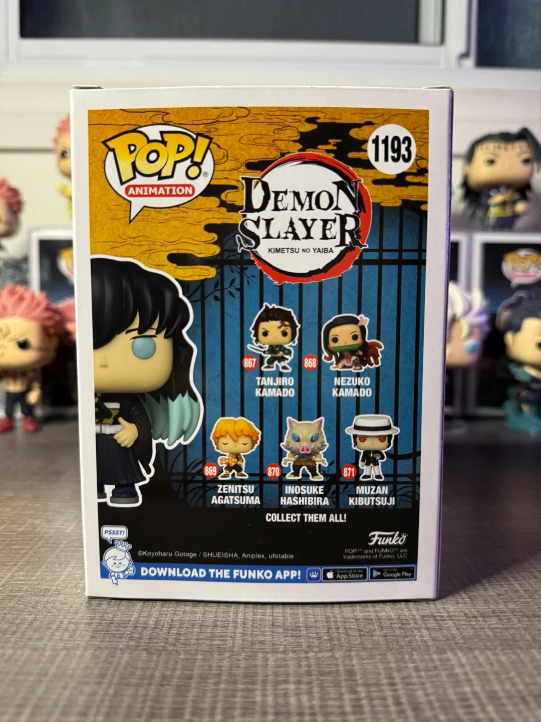 Funko Pop! Animation Demon Slayer Muichiro Tokito #1193 image indicator(4)