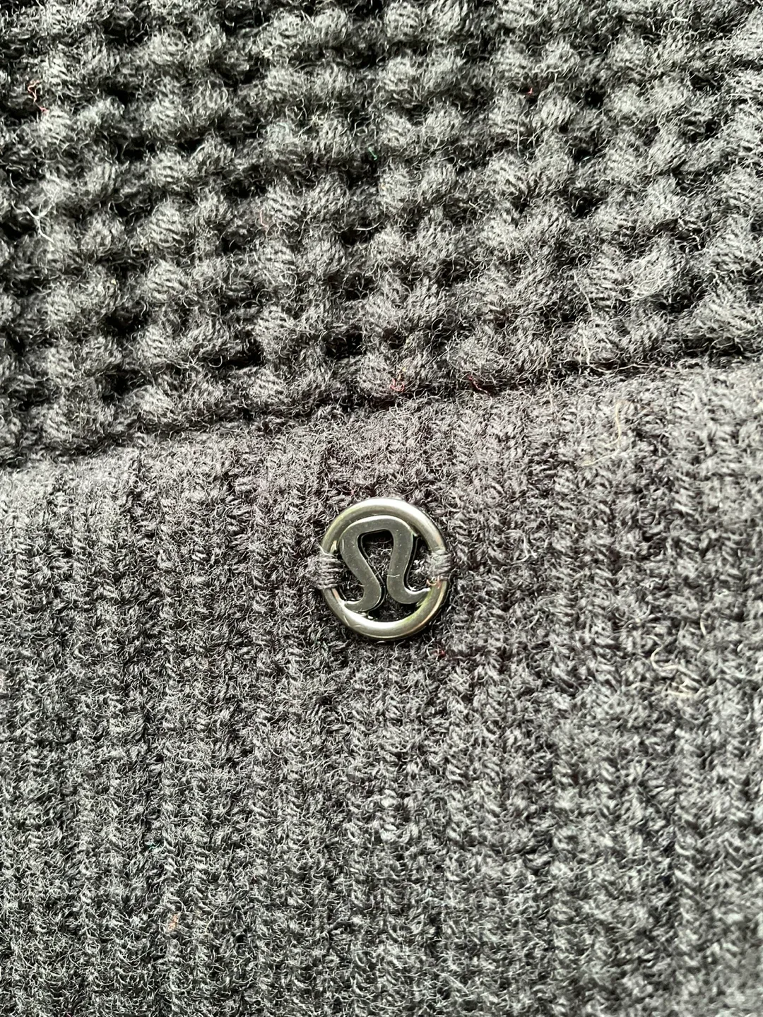 Lululemon Black Knit tube with zipper image indicator(2)