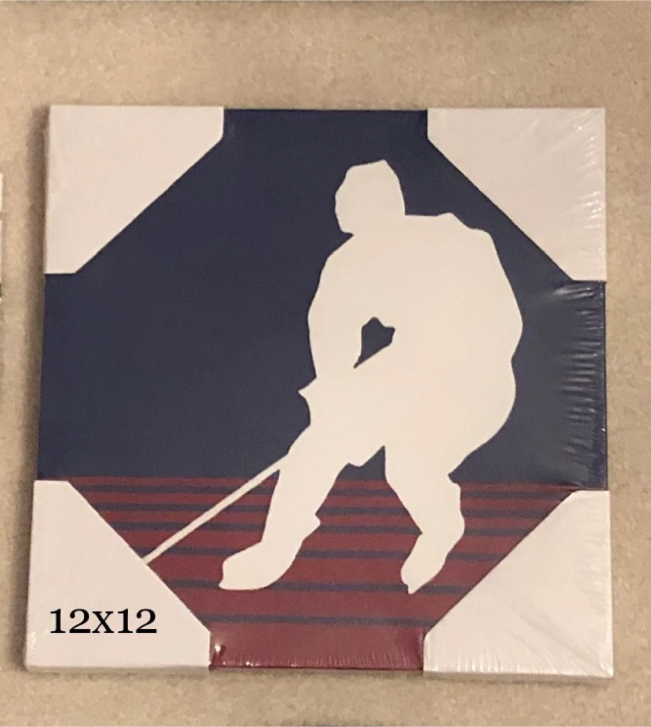 Hockey Themed Pillows & Canvas Art Set - photo 3
