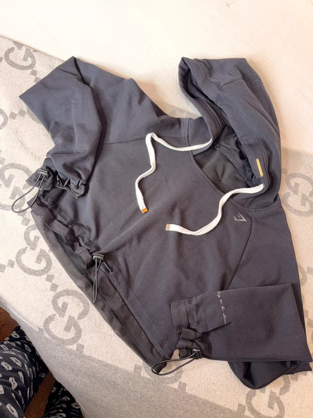 Gymshark x Whitney Simmons Black Hoodie, size S thumbnail