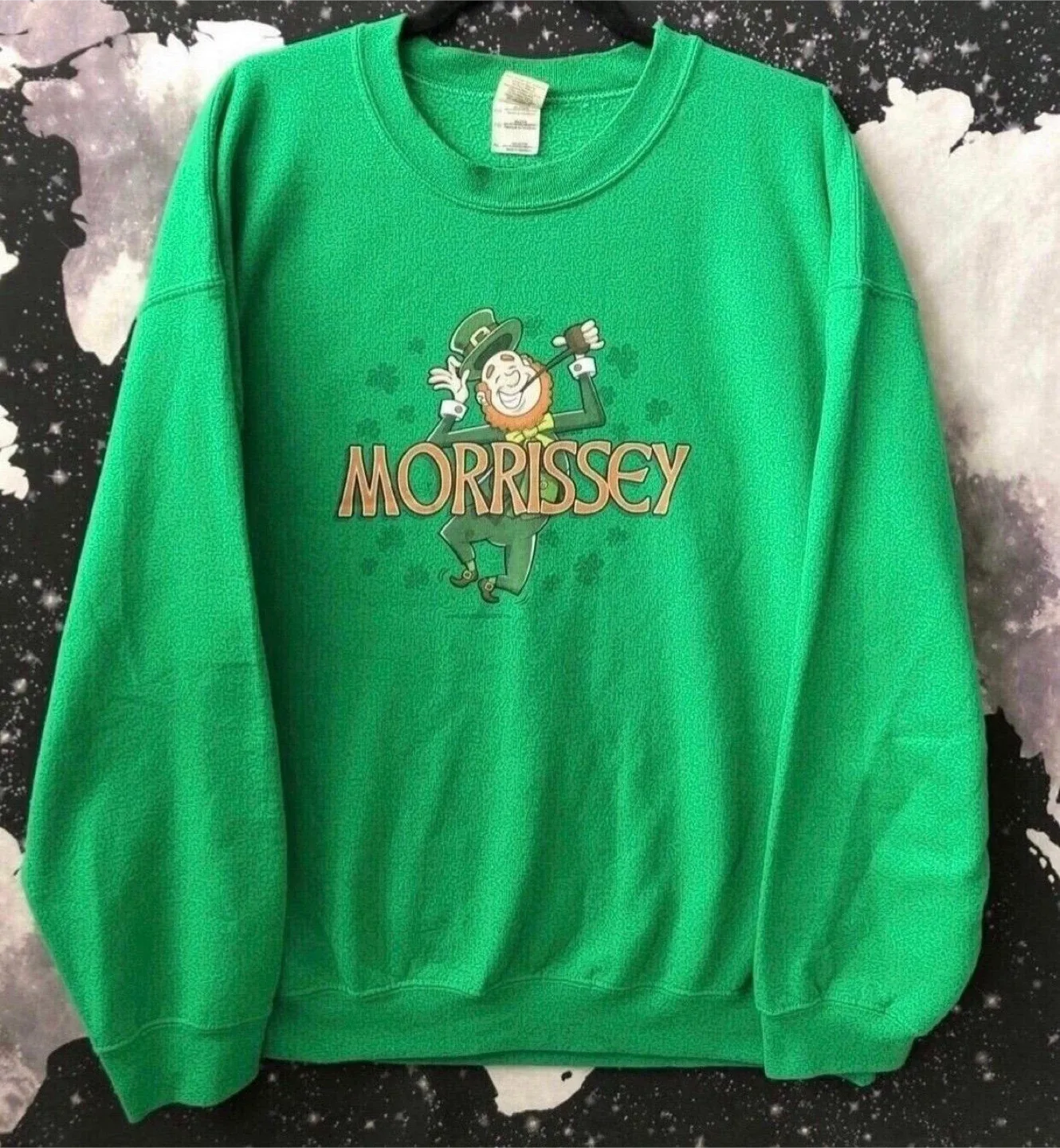 Morrissey Irish leprechaun sweater thumbnail