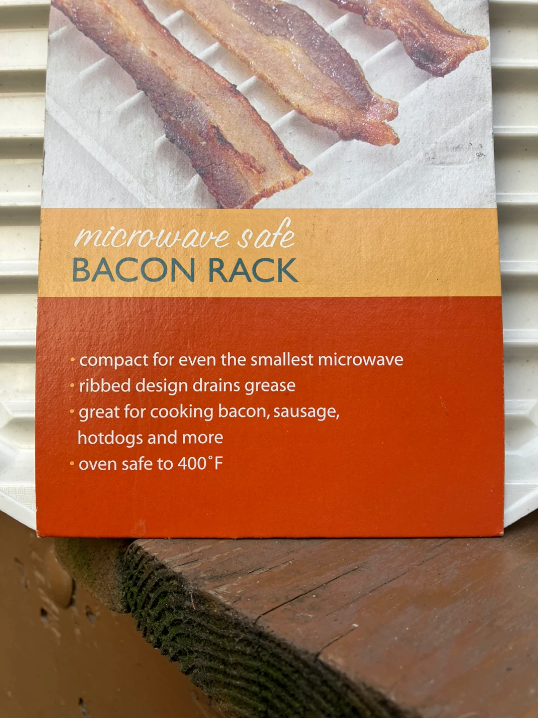 Nordic Ware Microwave Safe Bacon Rack - Brand New - photo 3