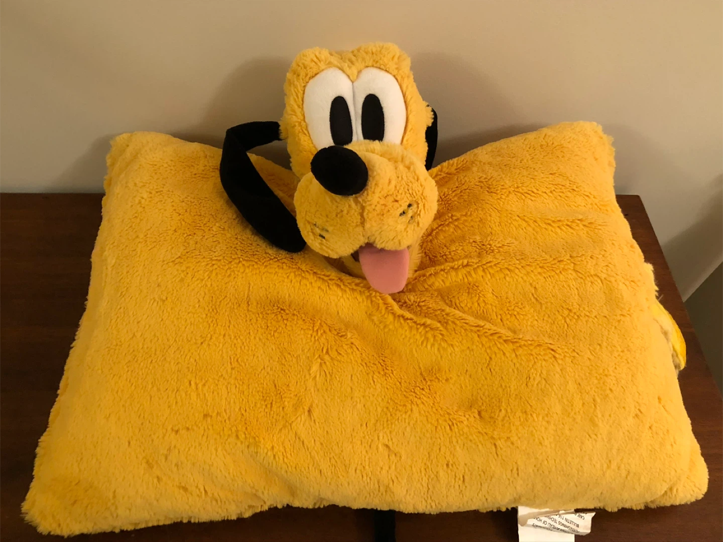 Authentic Disney Parks Pluto Pal Pillow Doll