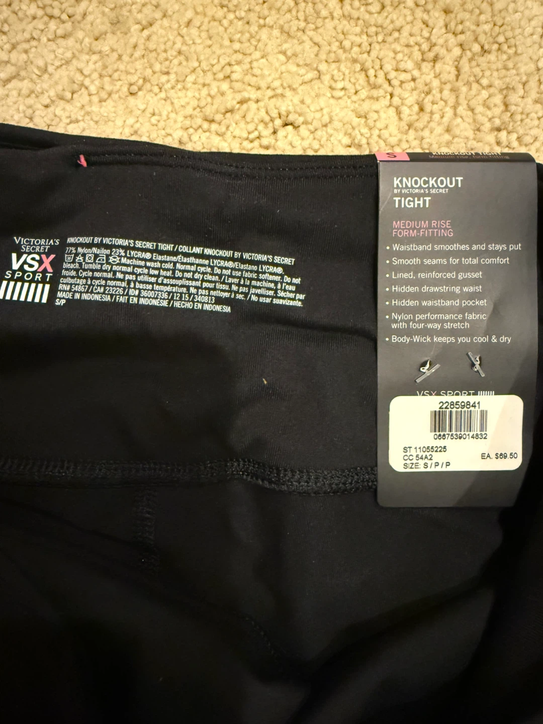 Victoria's Secret VSX Knockout Tight - Size Small - photo 2