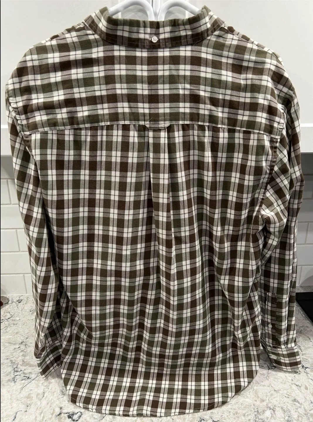 Men’s Arnold Palmer Stain Resistant Plaid Shirts image indicator(3)