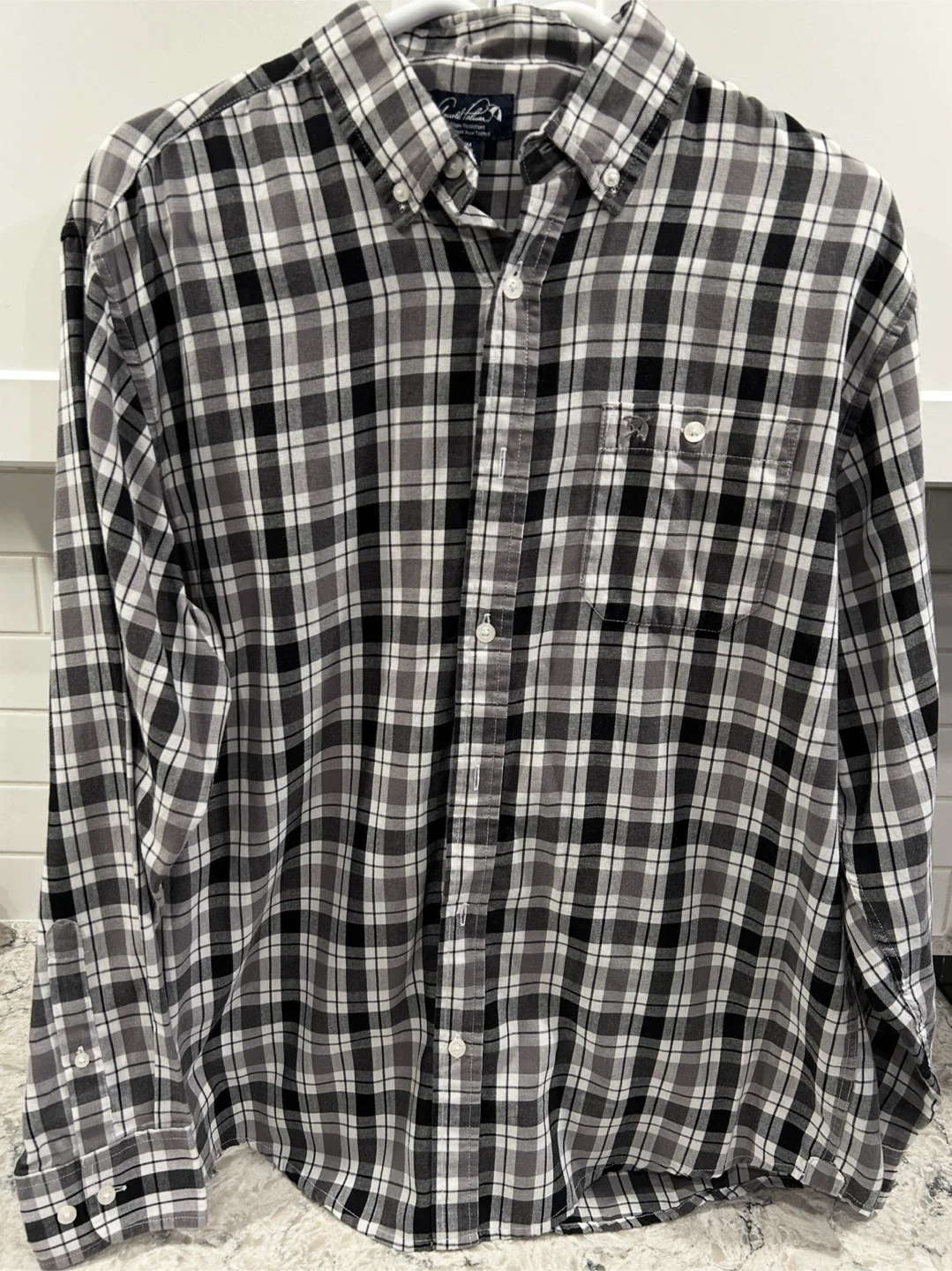 Men’s Arnold Palmer Stain Resistant Plaid Shirts - photo 5