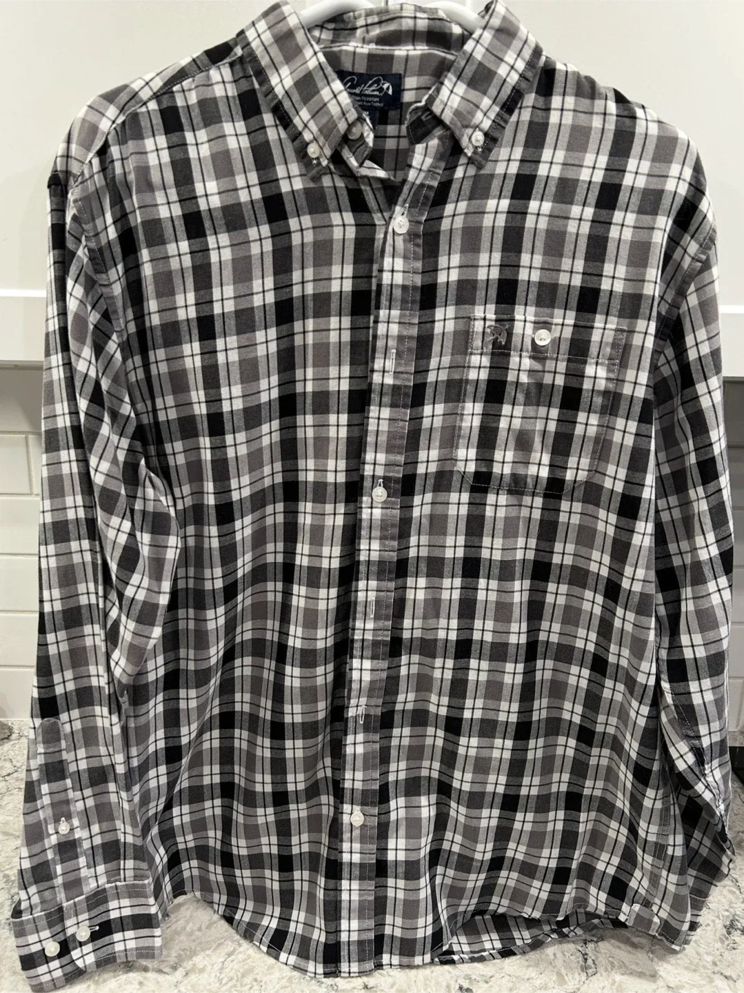 Men’s Arnold Palmer Stain Resistant Plaid Shirts image indicator(5)