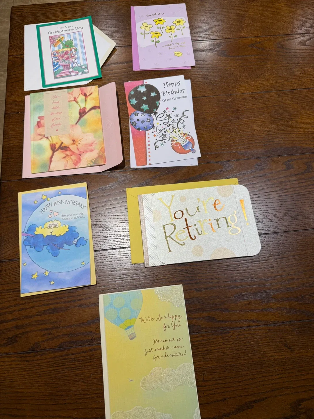 Greeting Cards - Mother's Day, Birthday, Anniversary, Retirement thumbnail