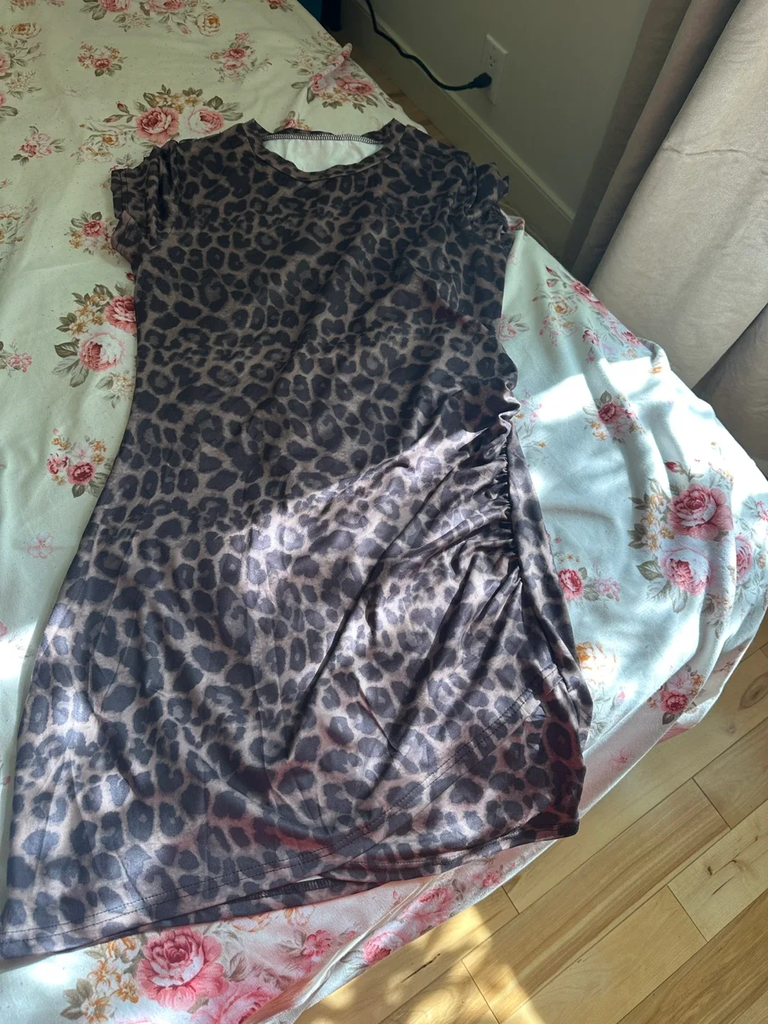 Leopard Print Mini Dress image indicator(4)