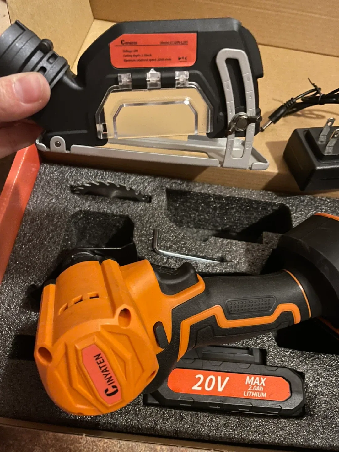 Brushless 3-inch Heavy-Duty Circular Saw Set image indicator(8)