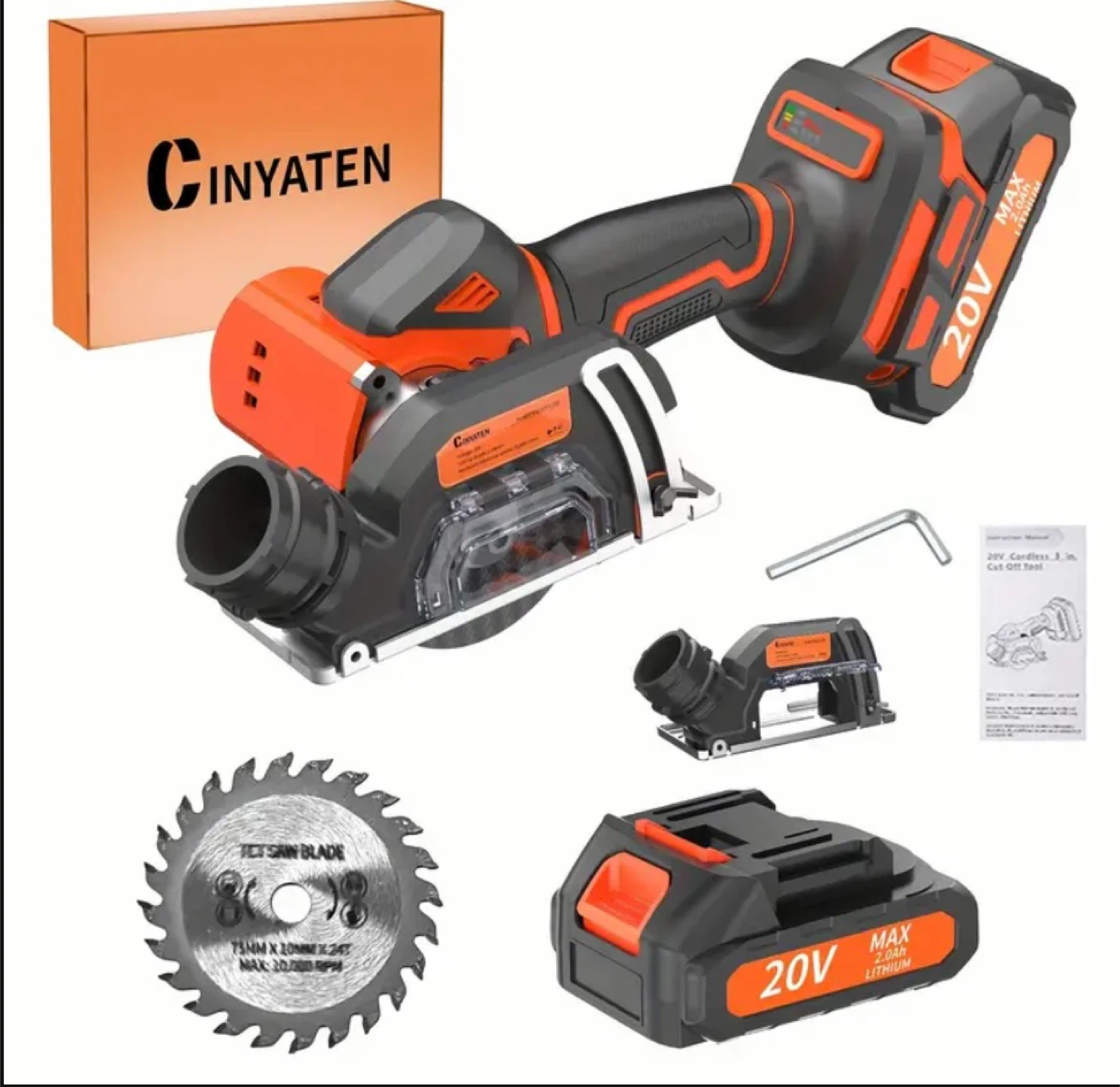 Brushless 3-inch Heavy-Duty Circular Saw Set