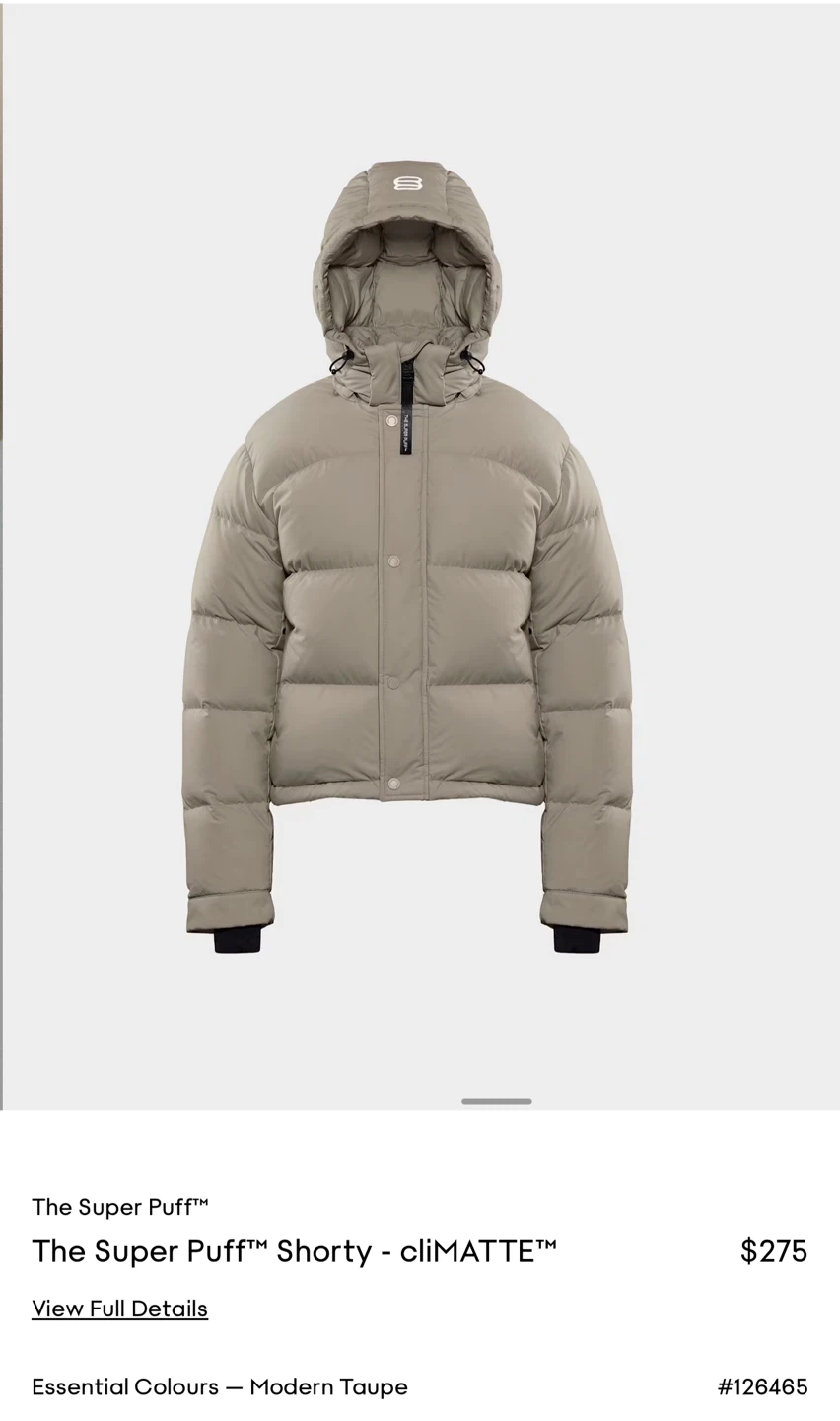 Aritzia The Super Puff Shorty Jacket - XS - photo 4