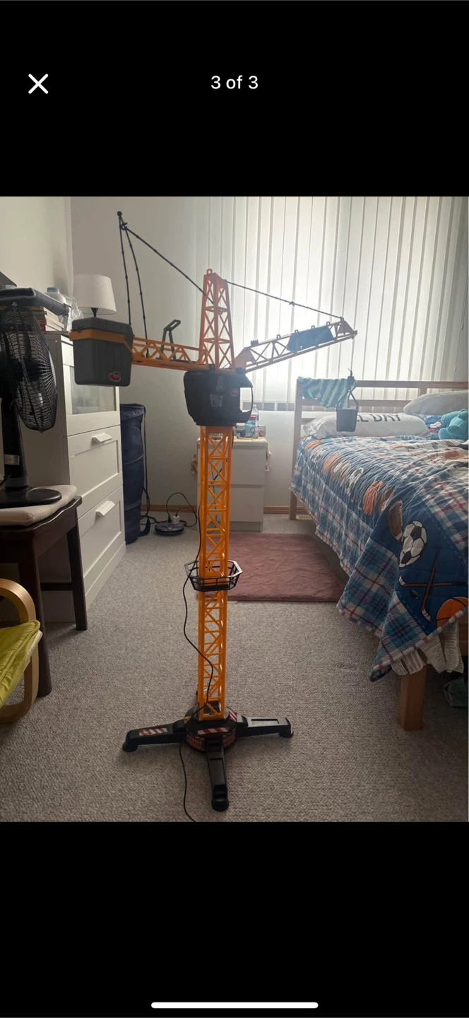 Dickie Toys 40" Giant Crane Playset - photo 3