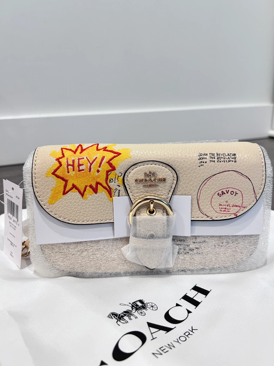 Coach X Jean Michel Basquiat Kleo Crossbody