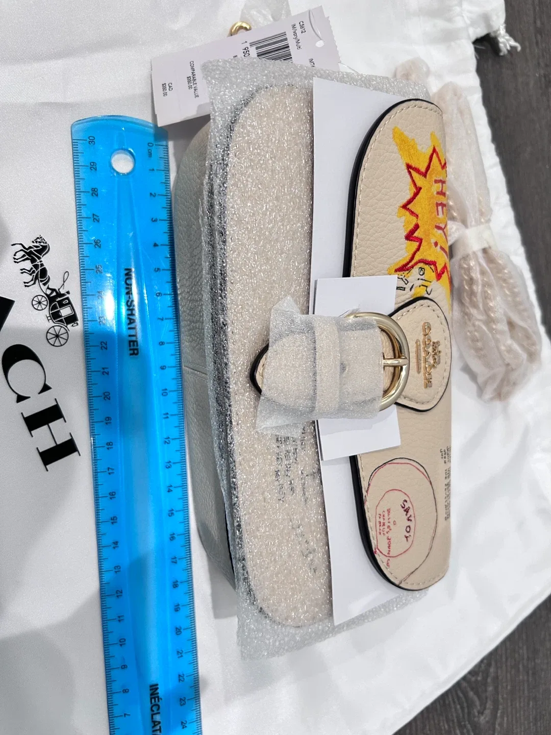 Coach X Jean Michel Basquiat Kleo Crossbody image indicator(4)