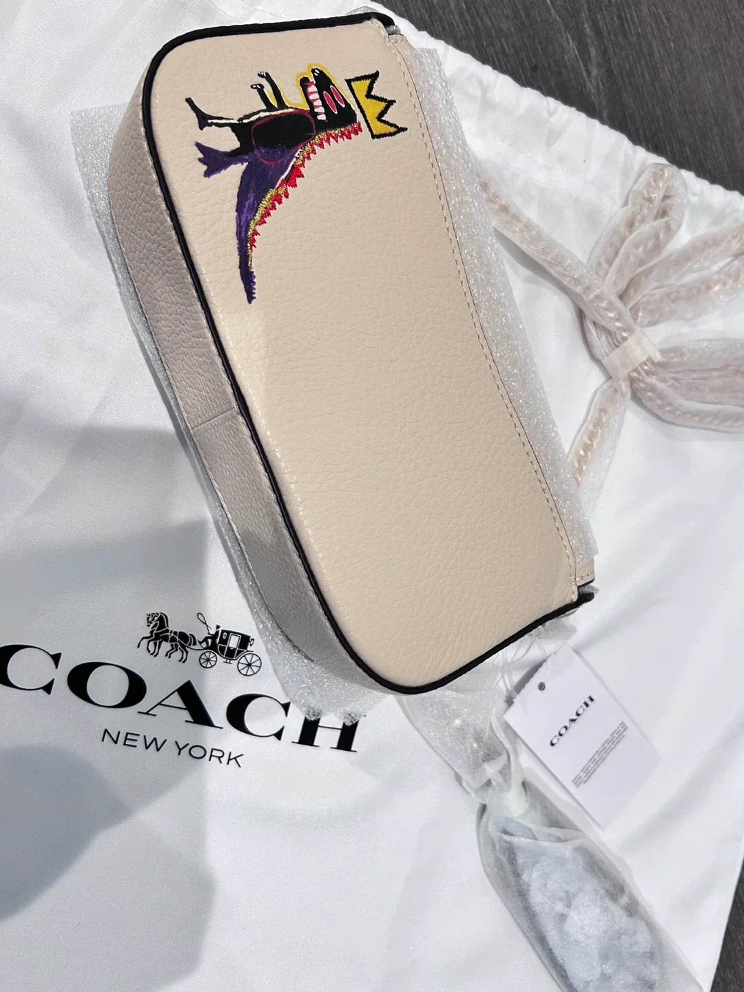 Coach X Jean Michel Basquiat Kleo Crossbody image indicator(5)