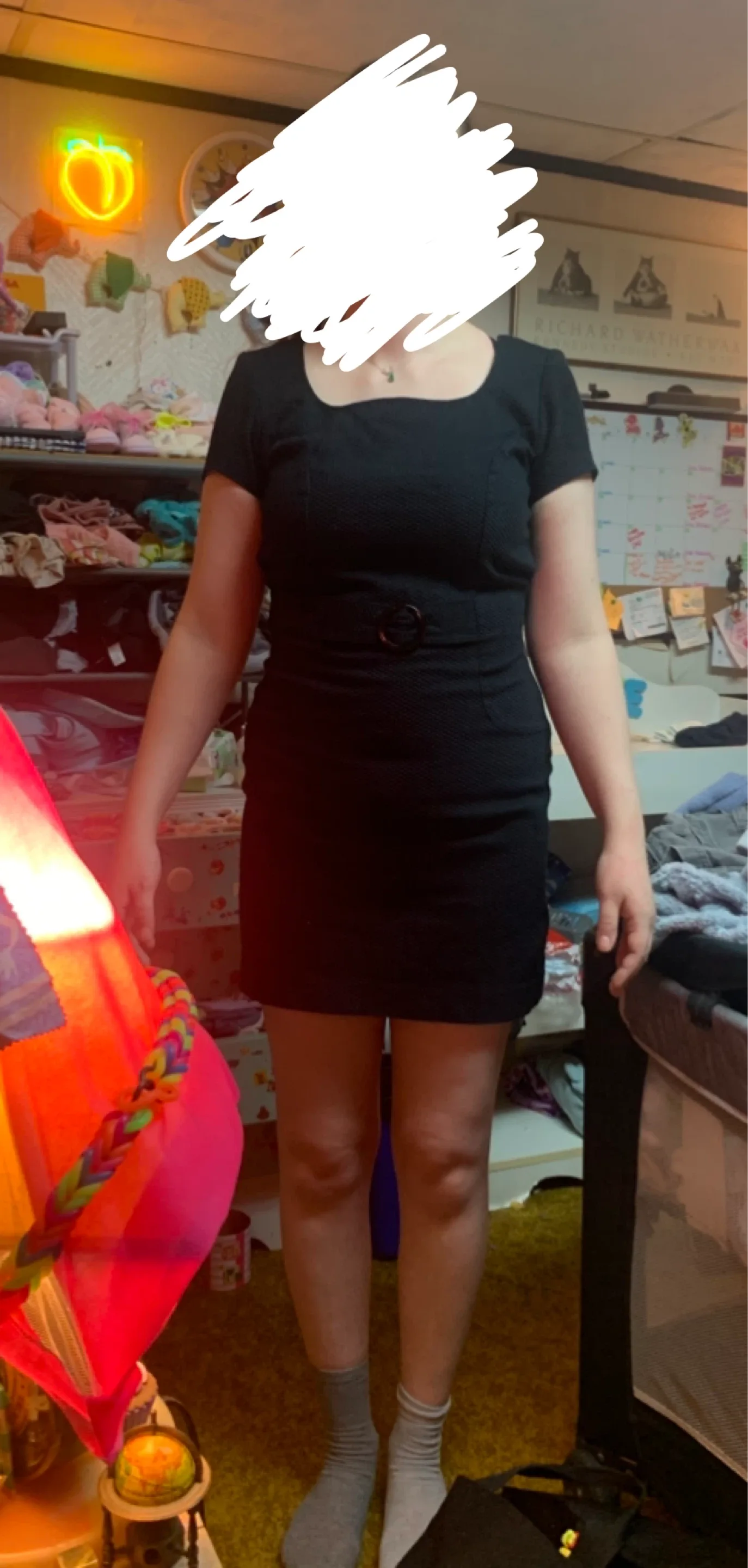 Andrea Polizzi for Rex Lester Little Black Dress - Size 8 image indicator(7)