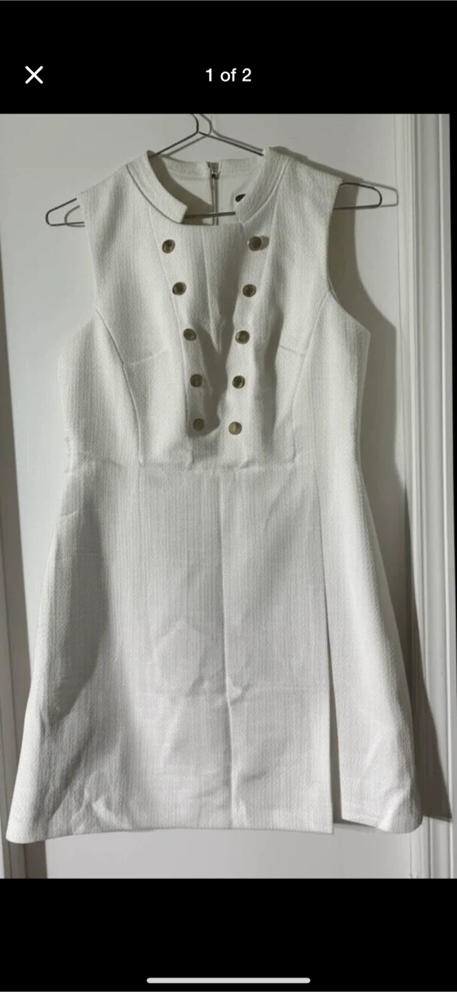 Tommy Hilfiger White Dress - Size 10