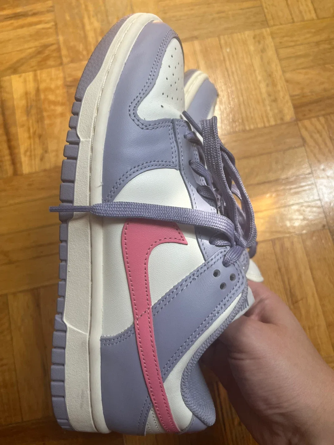 Nike Dunk Low Purple/Pink Size 7.5 image indicator(2)