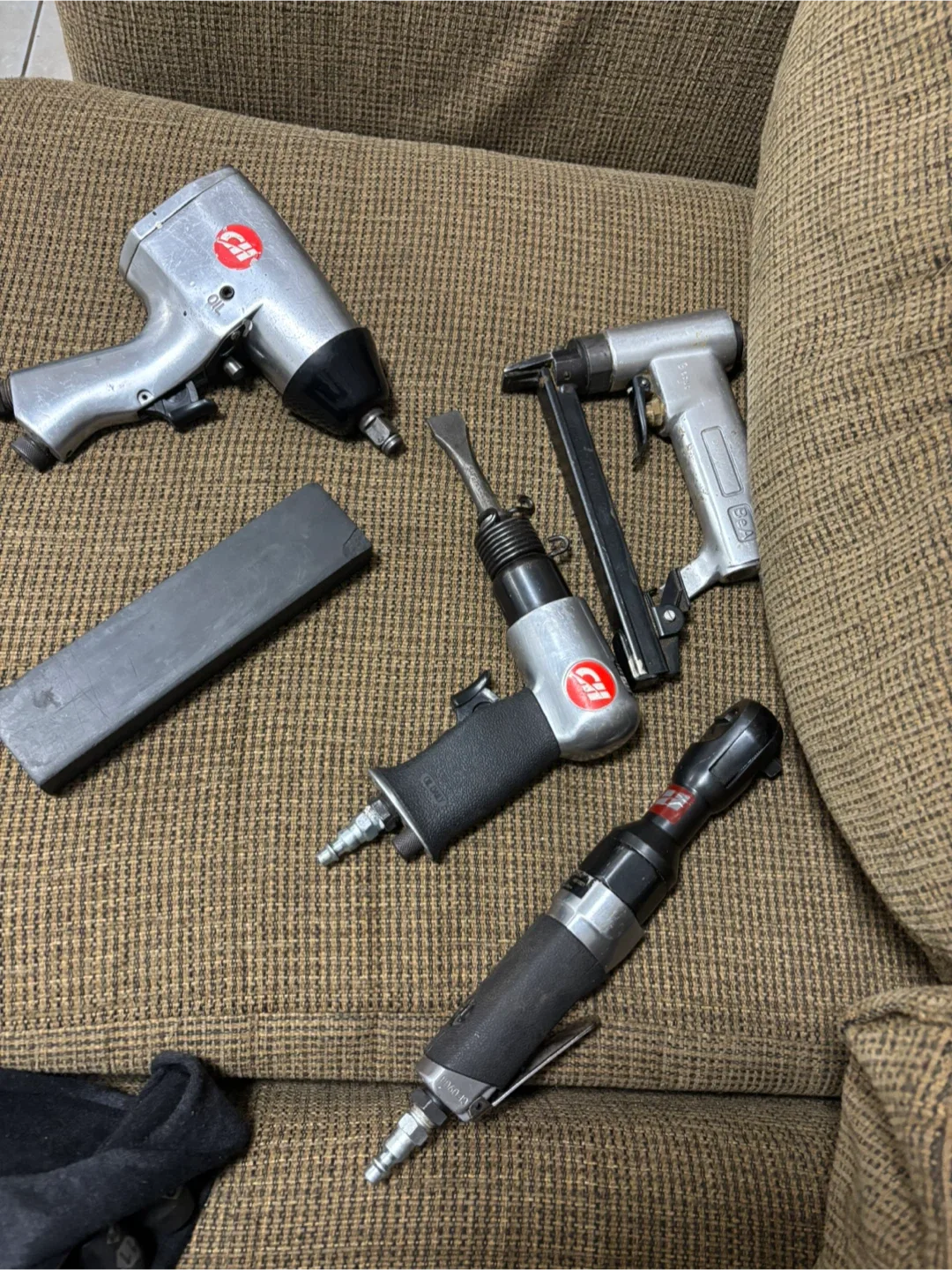 CII Air Tools Set - Impact Wrench, Nail Gun, and More! thumbnail