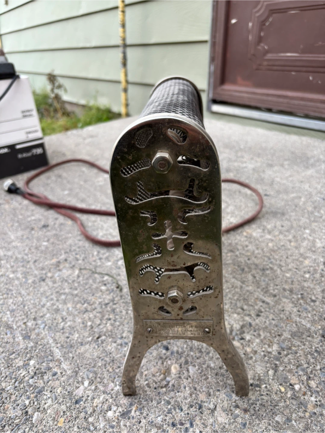 Vintage National Electric Heating Co. Heater - photo 2