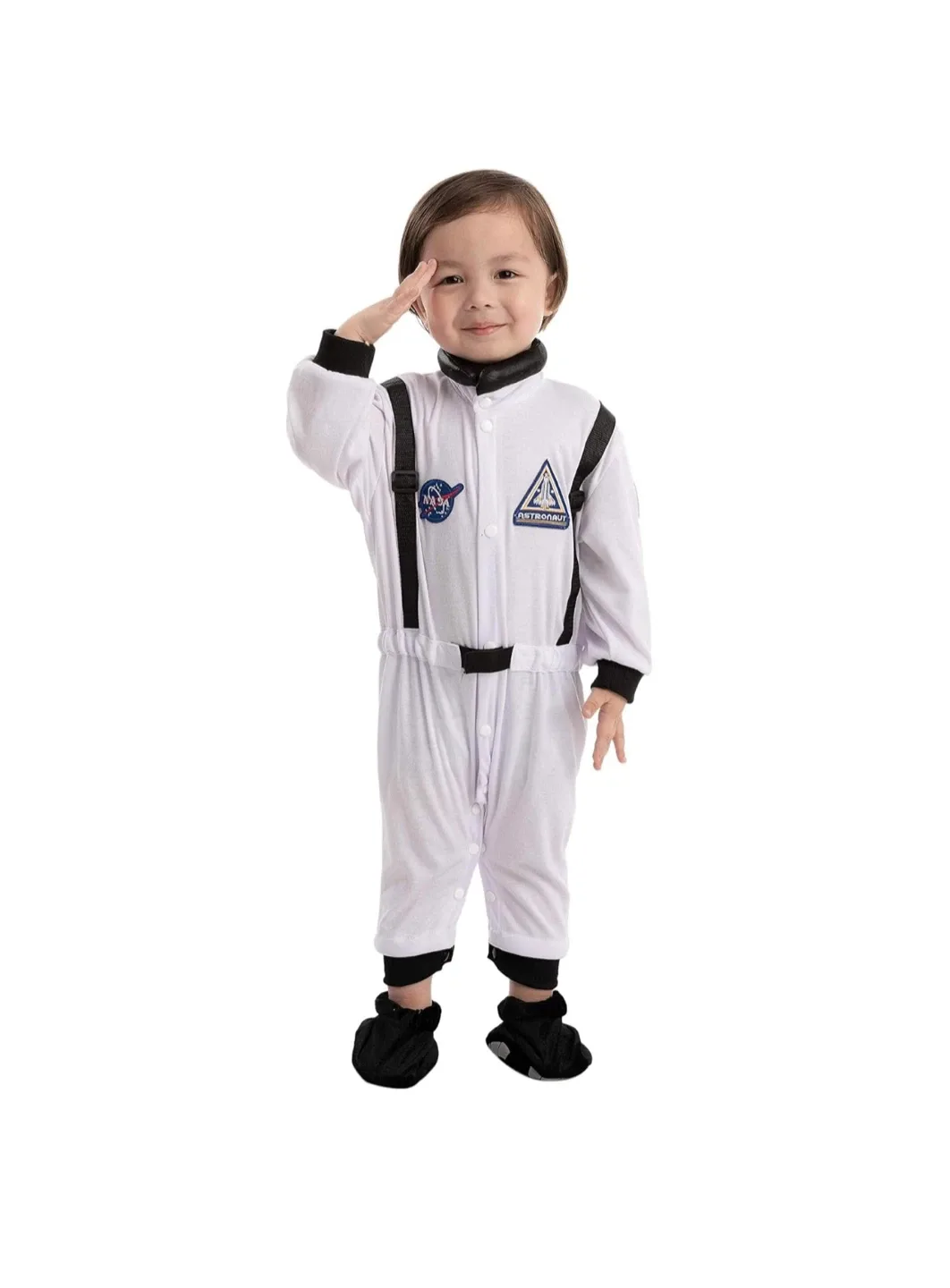 Toddler Astronaut Costume with Booties image indicator(4)